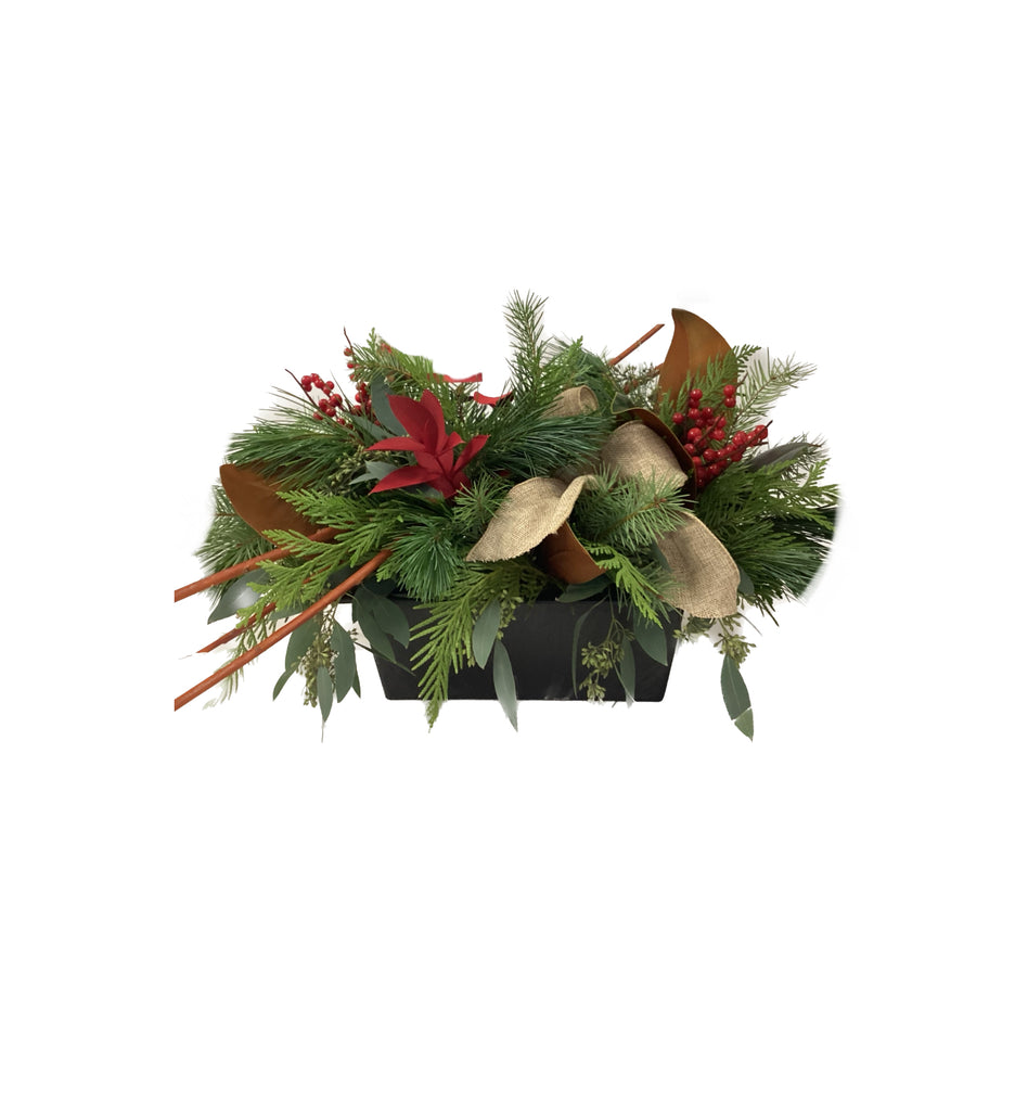 Christmas mantel piece | Flower Delight