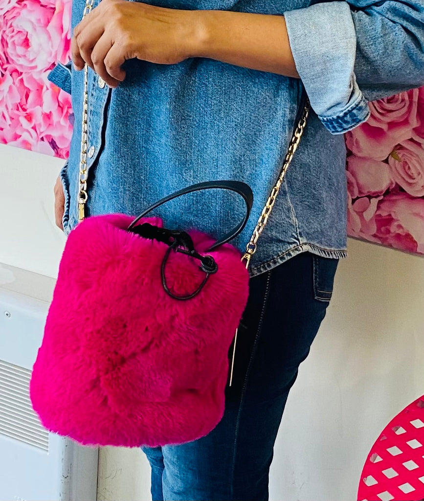 A Pink barbie Bag.